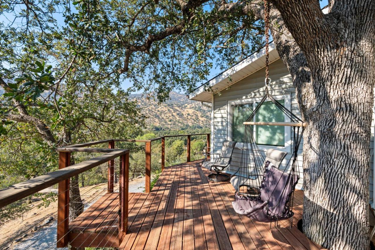 Views, Hot Tub, Outdoor Shower, 15M From Sequoia Three Rivers Eksteriør bilde